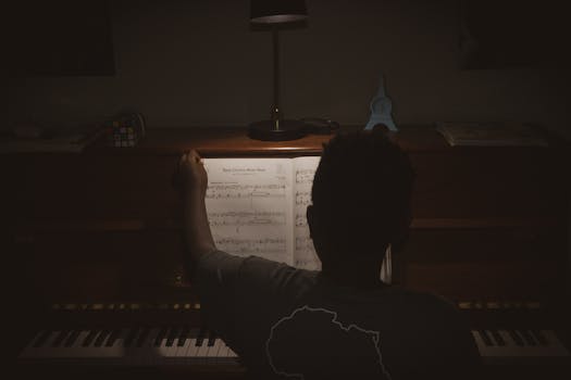 relaxing music session